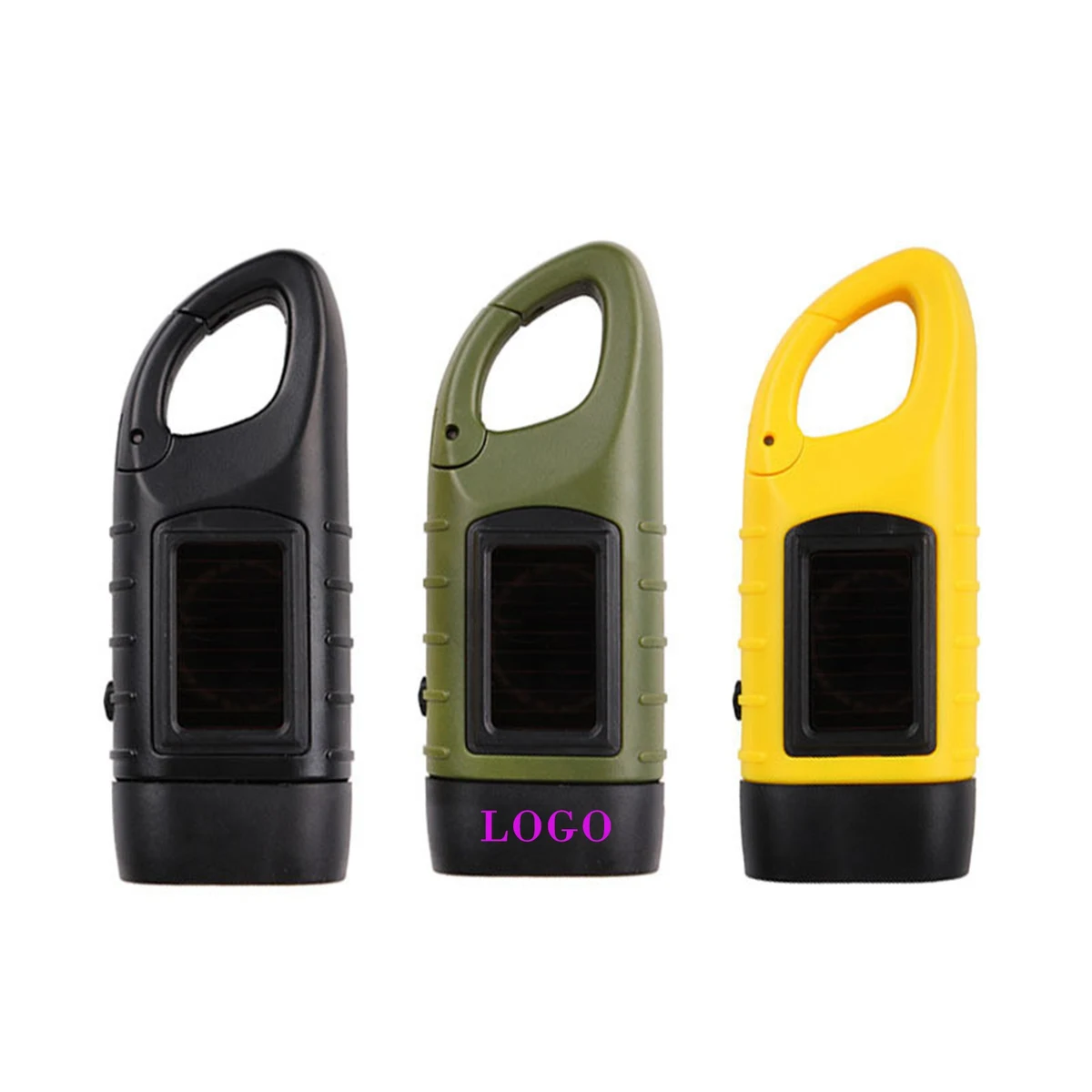 Solar Hand Crank Flashlight 1