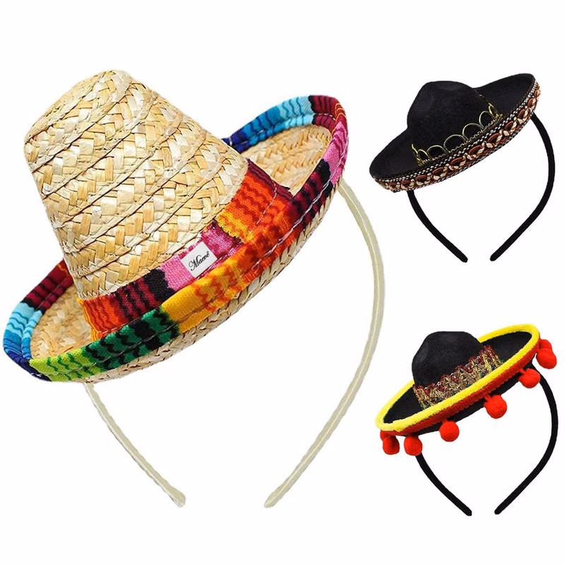 Mexican Hats Headbands