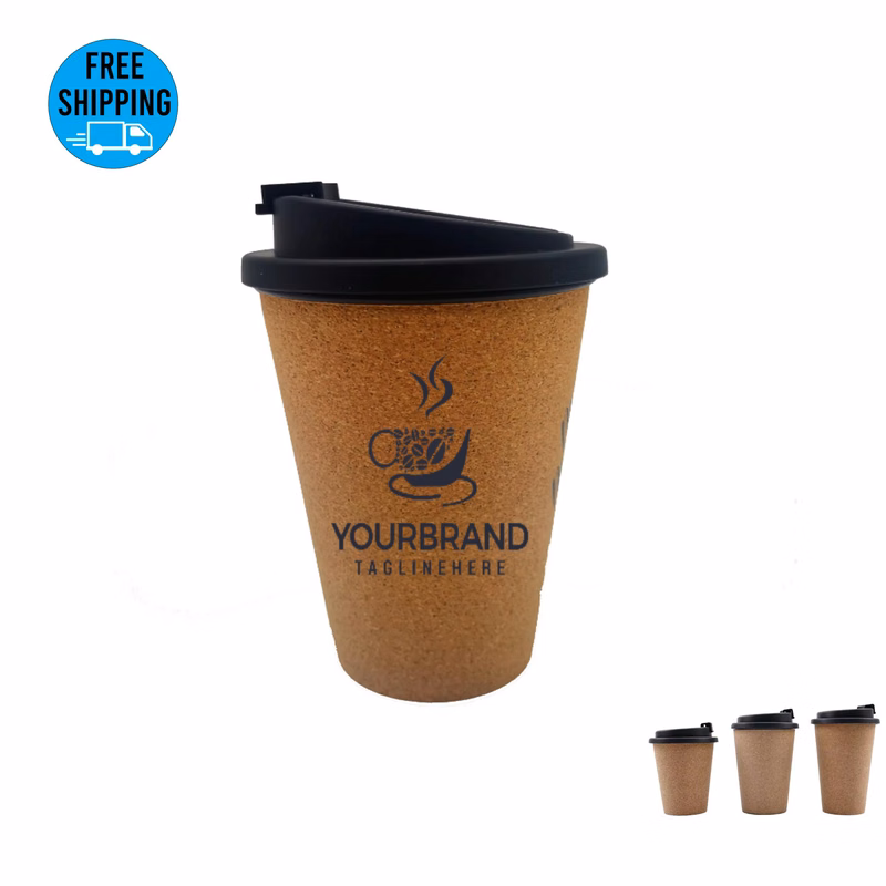 12oz Cork Coffee Mug/Cup