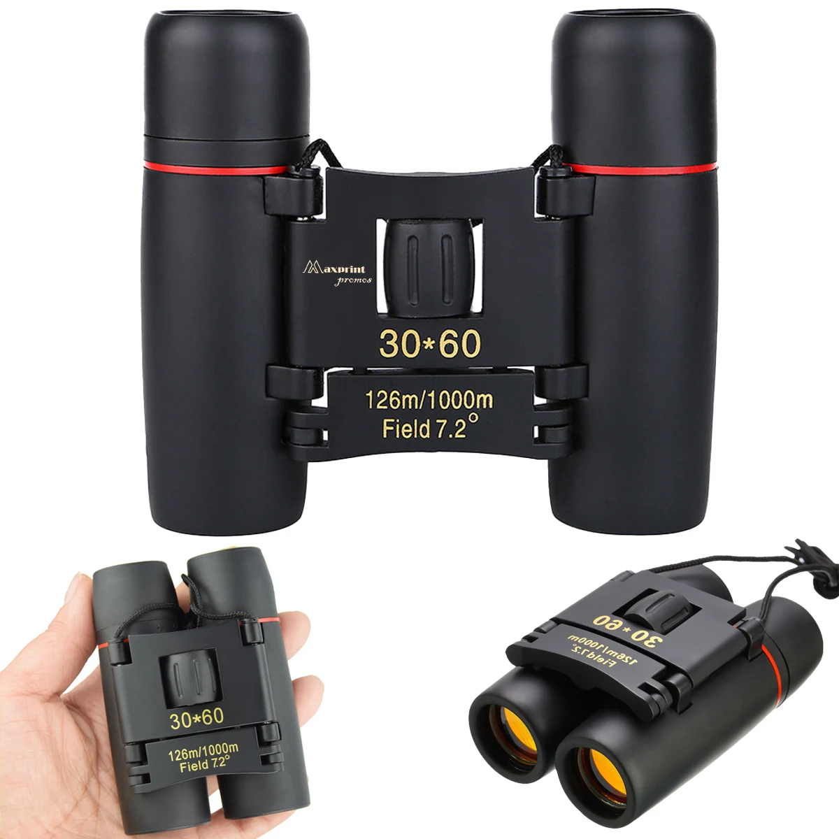 30x60 Mini Compact Binoculars 1