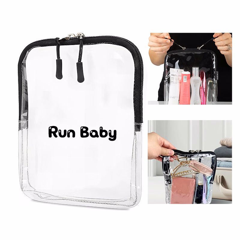 Quart Clear ToiletiresClear Makeup Bag