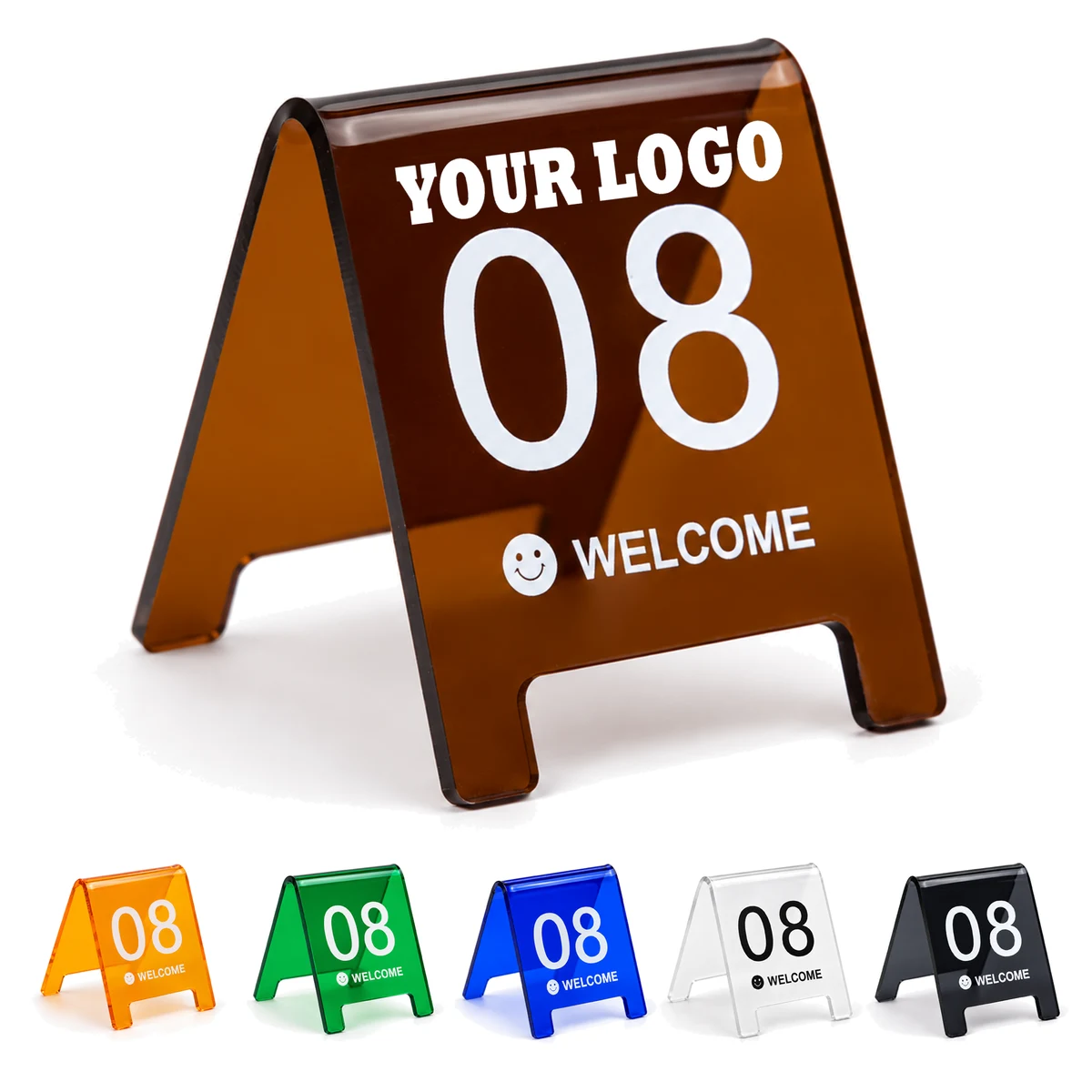 Freestanding Table Number Sign 1