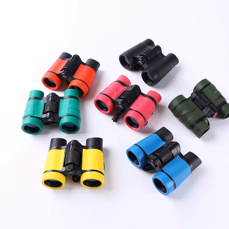 Children Telescope 4X Binoculars Focus Adjustable Glass Lens