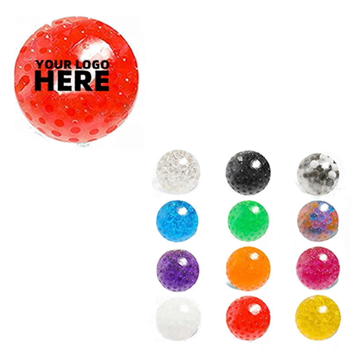 Round Squeezable Stress Reliever Ball 1