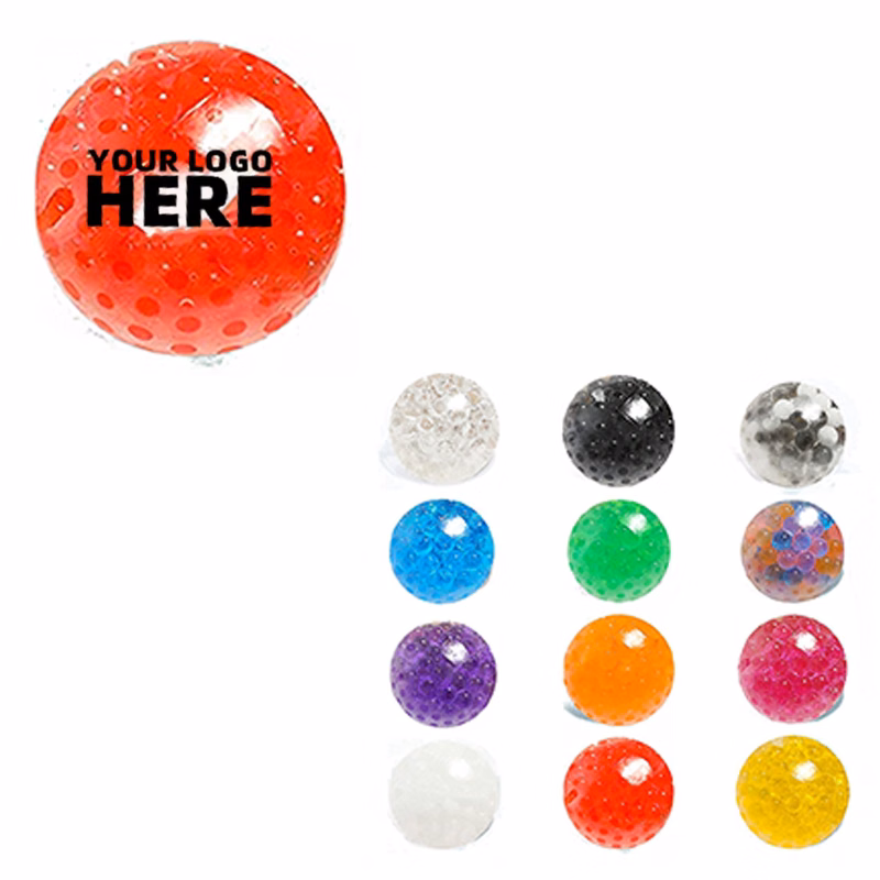 Round Squeezable Stress Reliever Ball