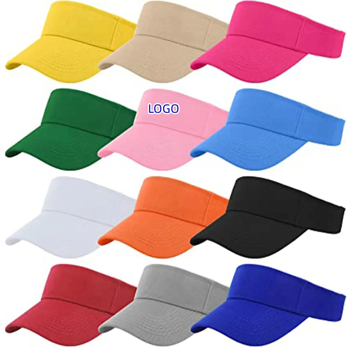 Full Color Cotton Sun Visor 1