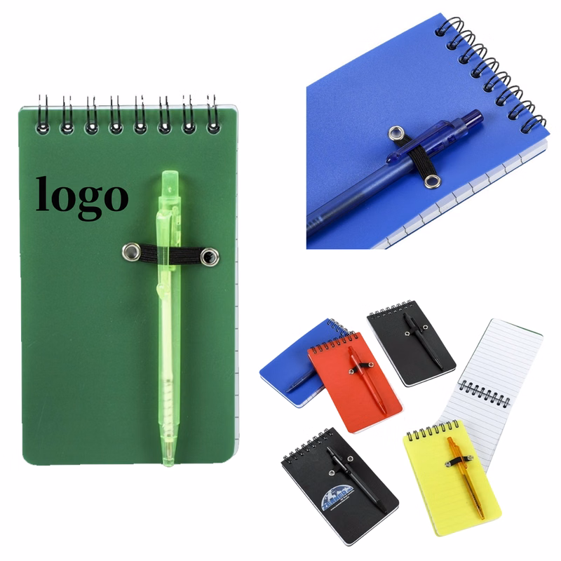 Spiral Notebook With Pen