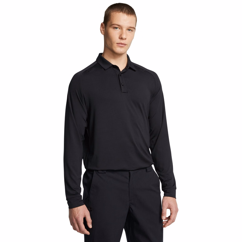 UA Tactical Elite Men's Long Sleeve Polo