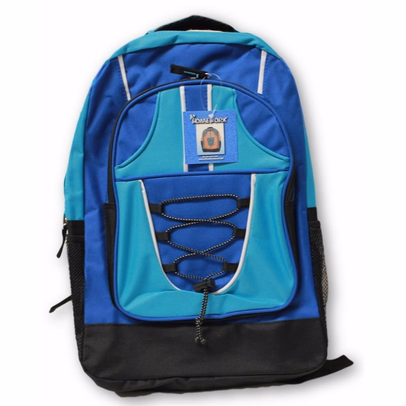 18" Classic Bungee Backpacks - Blue