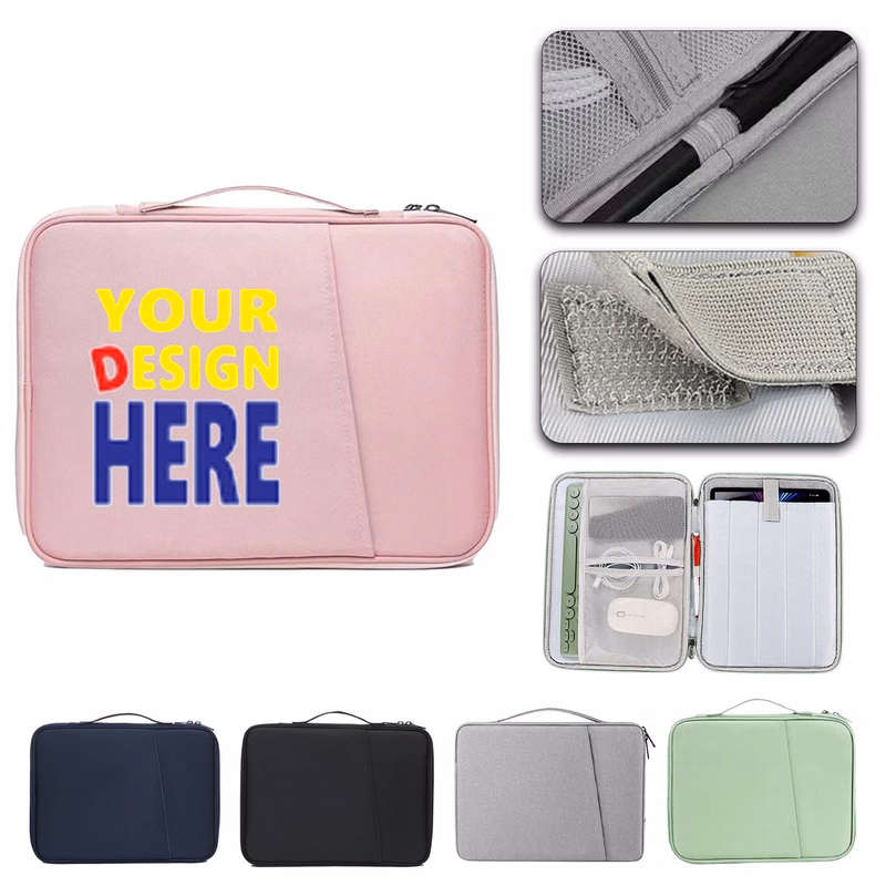 13 Inch Tablet Sleeve Organizer Travel Carry Bag
