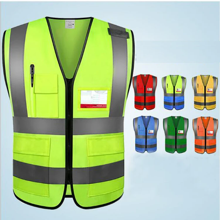 Reflective Safety Vest With Strips 1