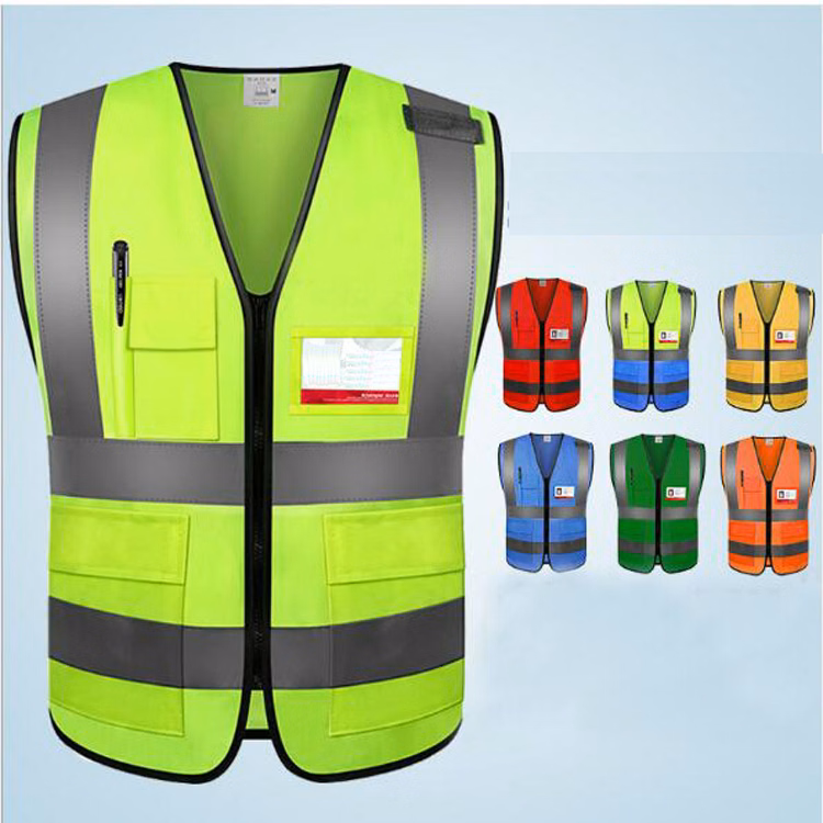 Reflective Safety Vest With Strips