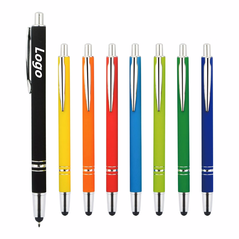 Metal Touch Screen Stylus Ball Point Pens
