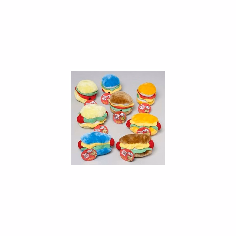 Plush Dog Toys - Assorted Food Designs