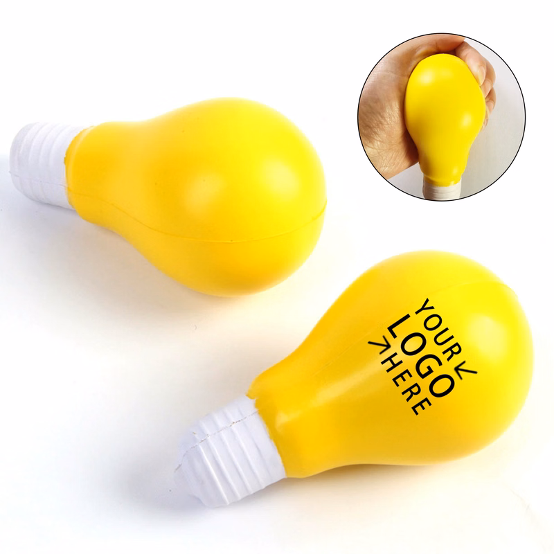 PU Light Bulb Shape Stress Ball