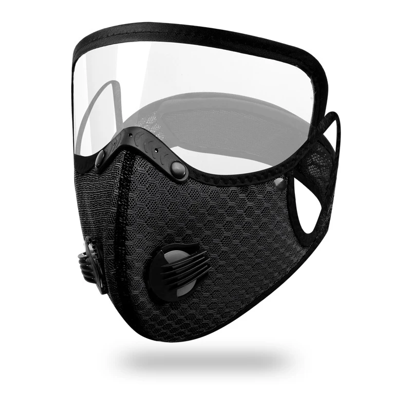 Detachable Lens Cycling Protective Face Mask with Filter 1
