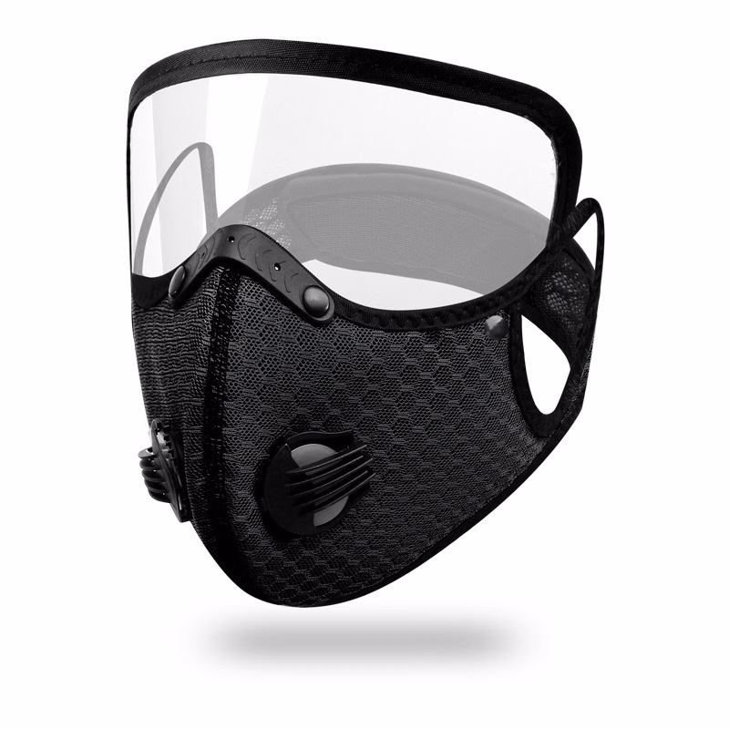 Detachable Lens Cycling Protective Face Mask with Filter