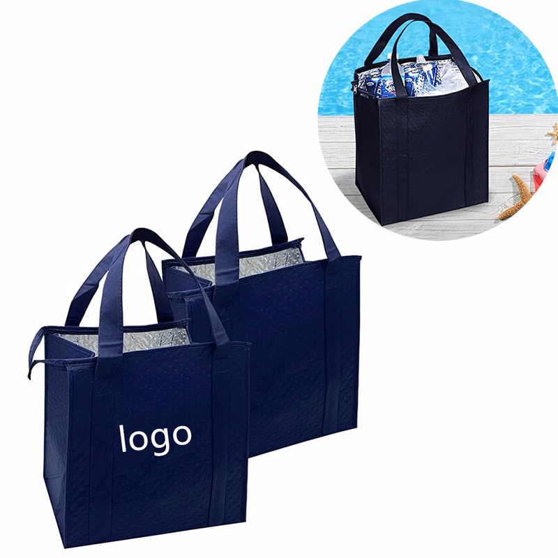Large Insulated Reusable Grocery Bag
