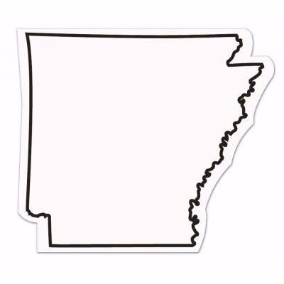 Arkansas State Shape Magnet - Full Color