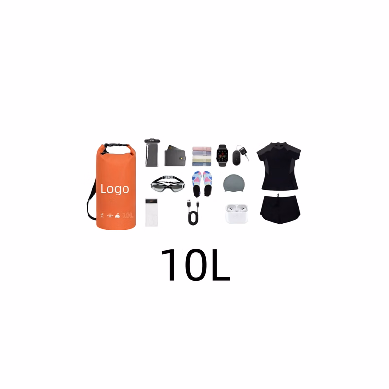 10 L Waterproof Dry Bag with Shoulder Strap