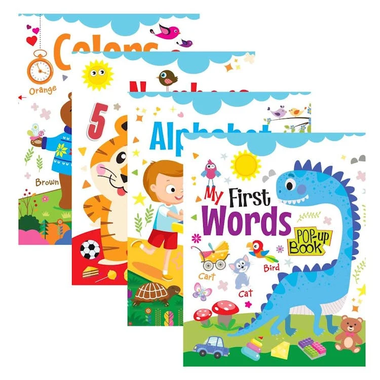 Learning Pop-Up Activity Books - Assorted Themes 1