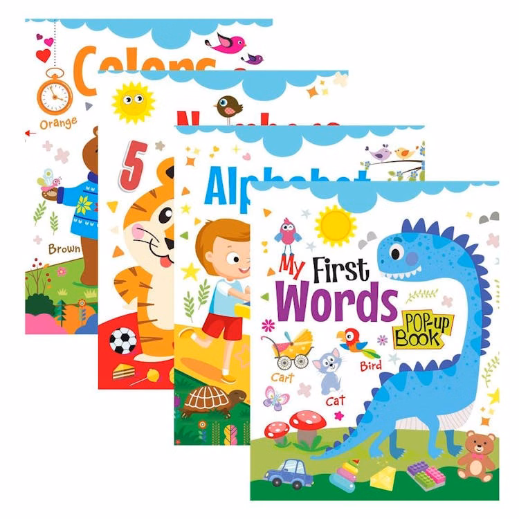 Learning Pop-Up Activity Books - Assorted Themes