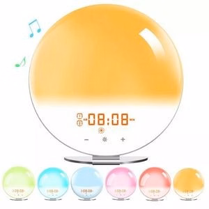 Sleeping Lamp Desk Night Lighting Wake Up Light Alarm