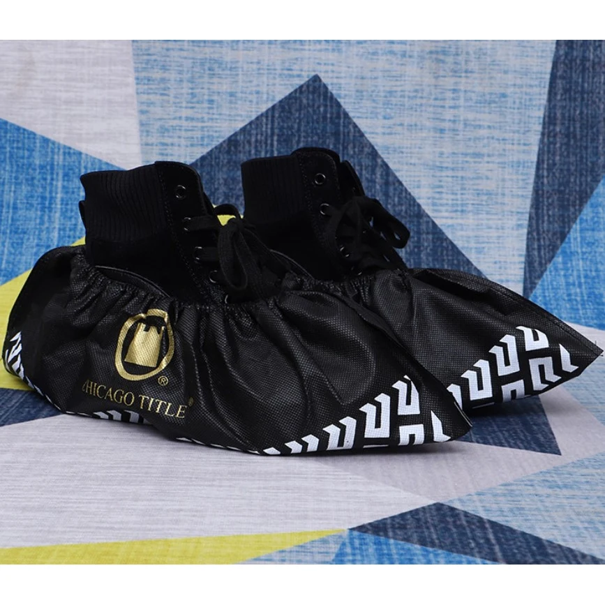 Reusable Shoe Covers New Non-woven Shoe Cover Household Thic 1