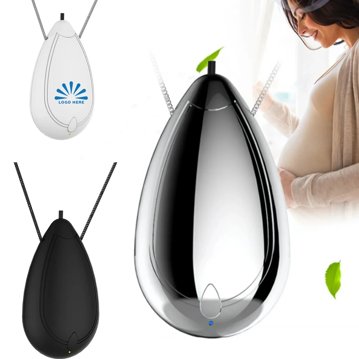 Necklace With Air Purifier 1