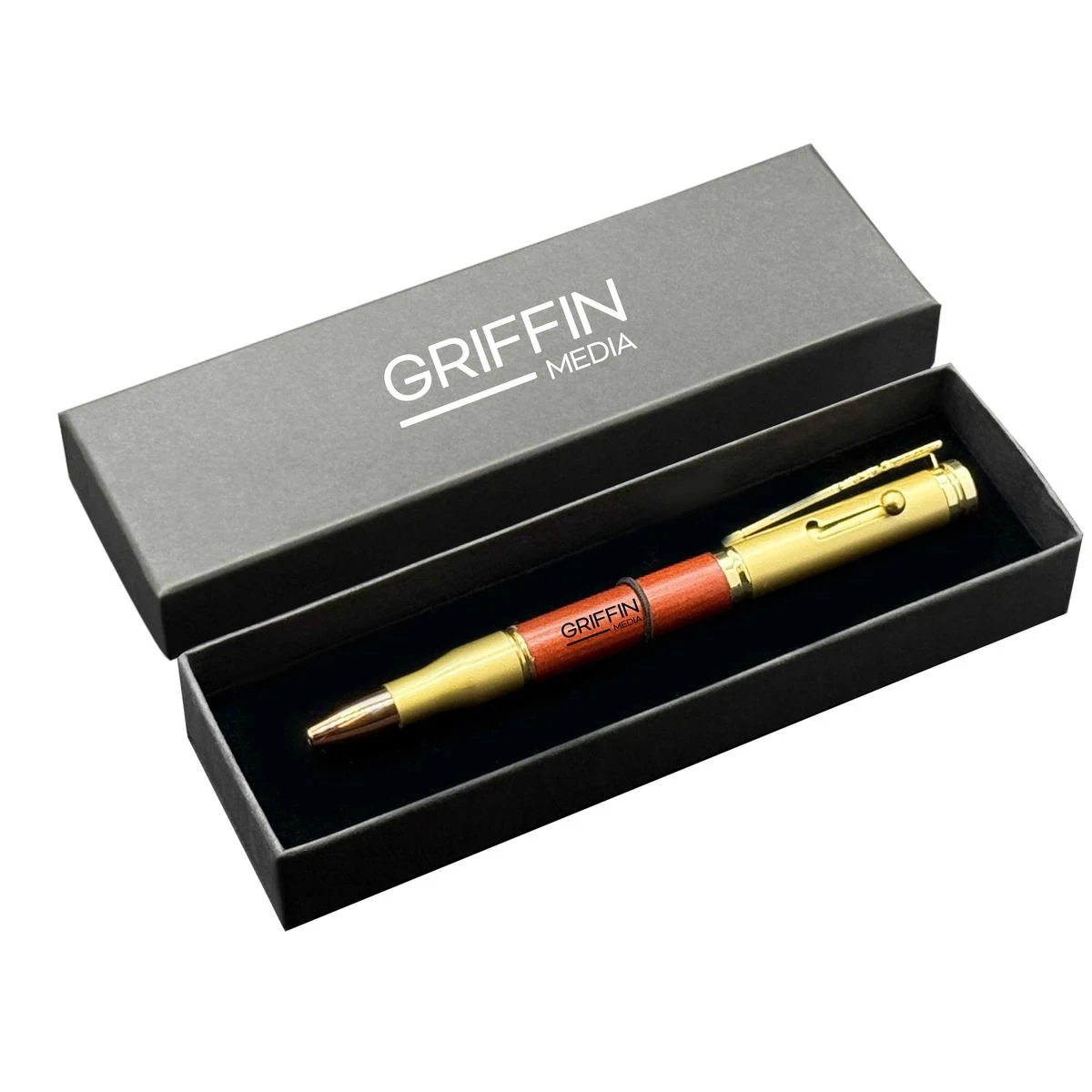 Single Pen Set Cardboard Box with Bullet-III Pens 1