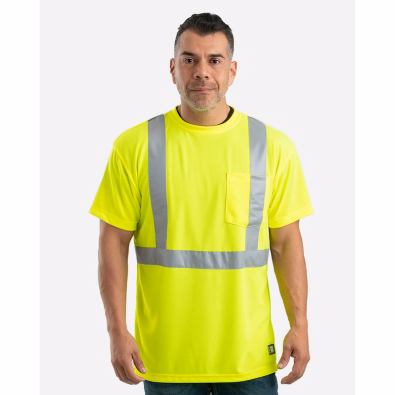 Men's Tall Hi-Vis Class 2 Performance T-Shirt - HVK012T