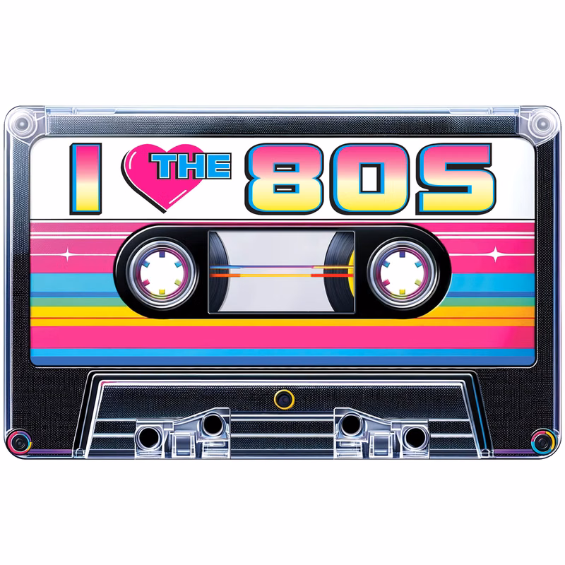 80's Cassette Stand-Up