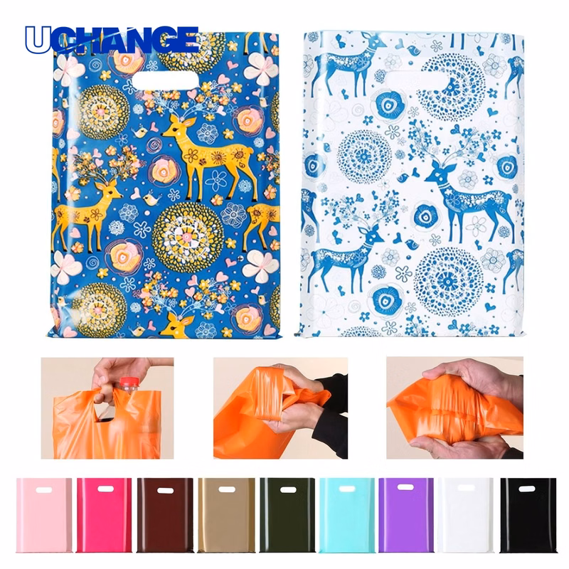 Plastic Die-Cut Handle Shopping Bag