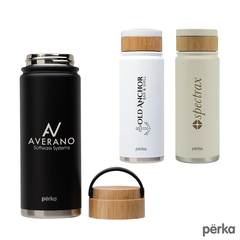 Perka® Lennox 18 oz. Double Wall, Stainless Steel Bottle 1