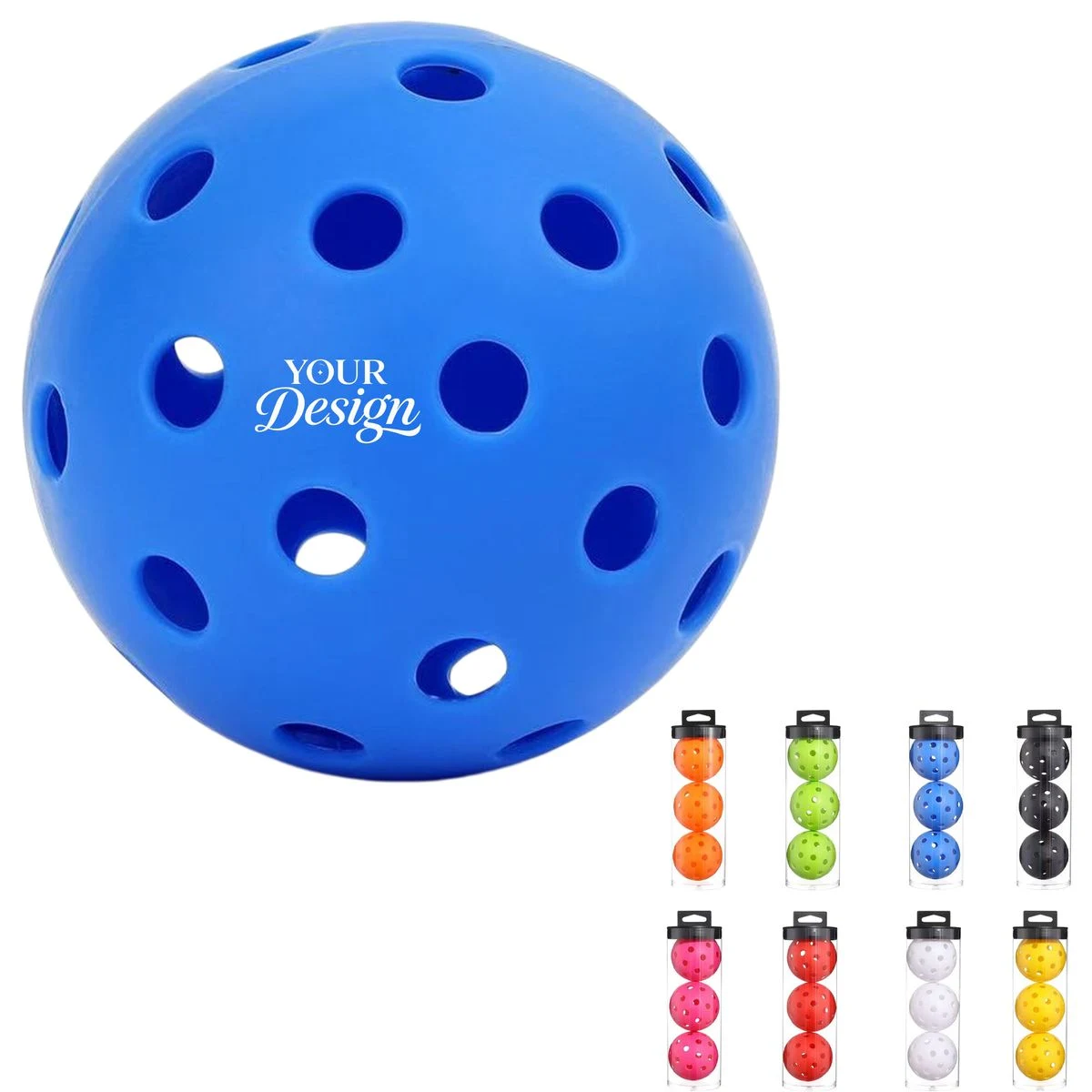 2.91" TPE Precision Drilled Pickleball Set 1
