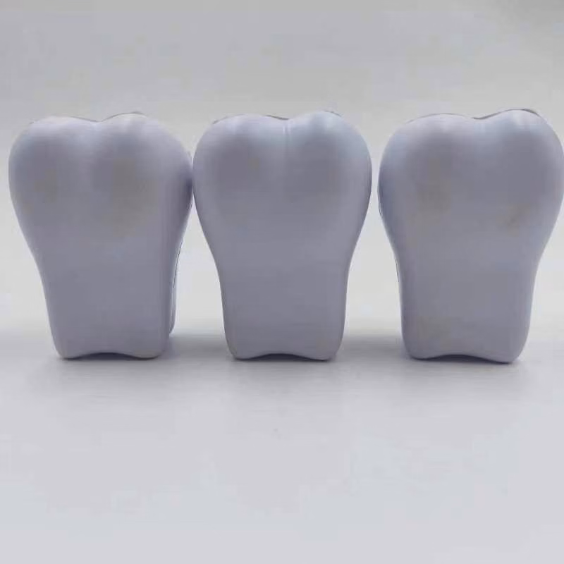 PU Foam Tooth Shaped Soft Stress Ball