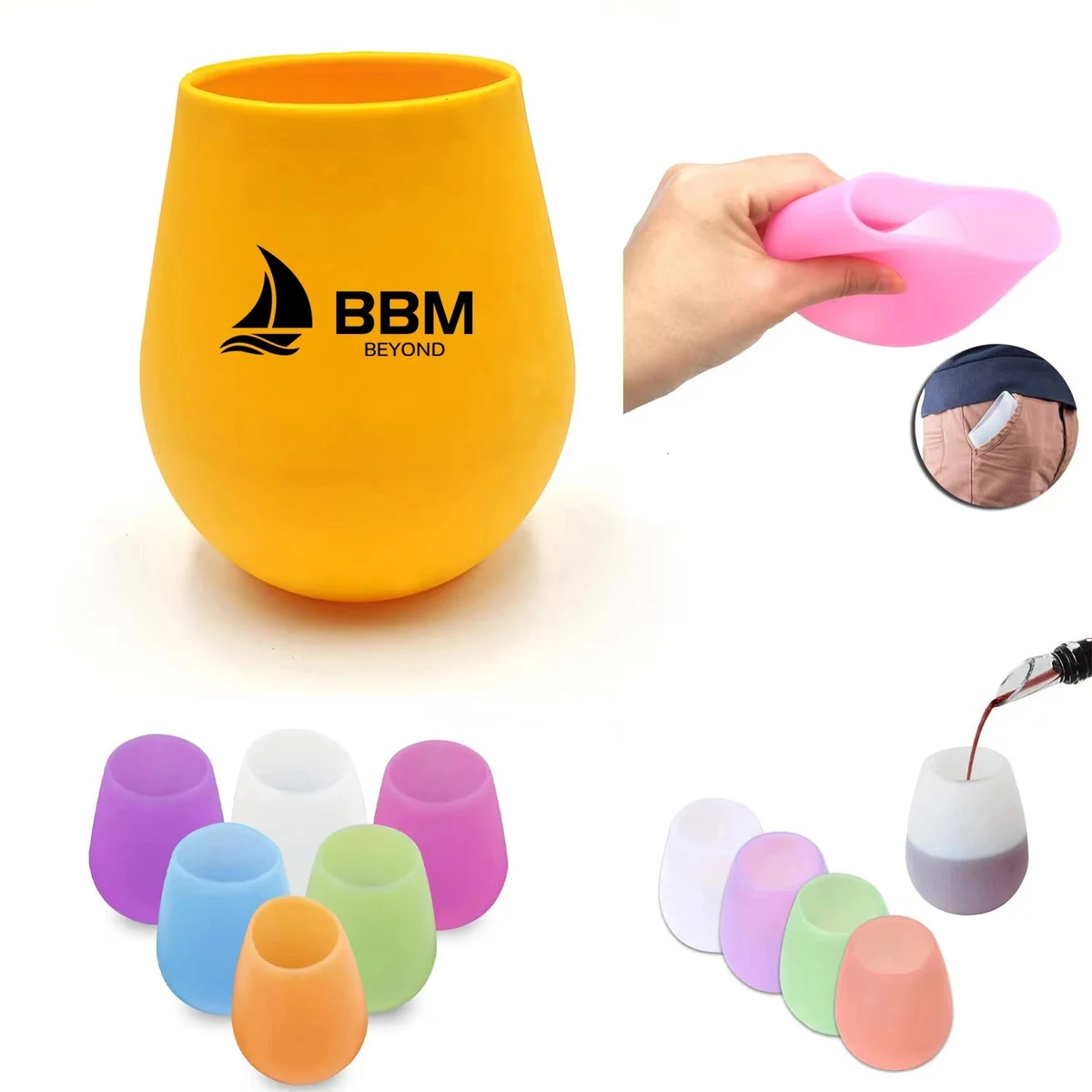 Silicone Wine Glass 1