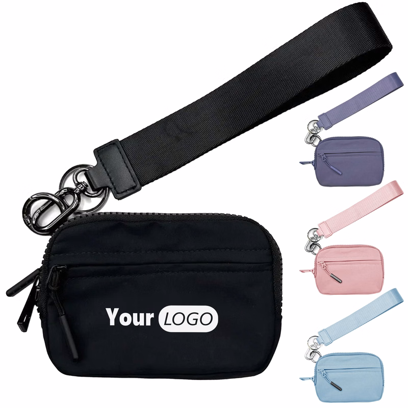 Nylon Multi Functional Waterproof Wrist Wallet