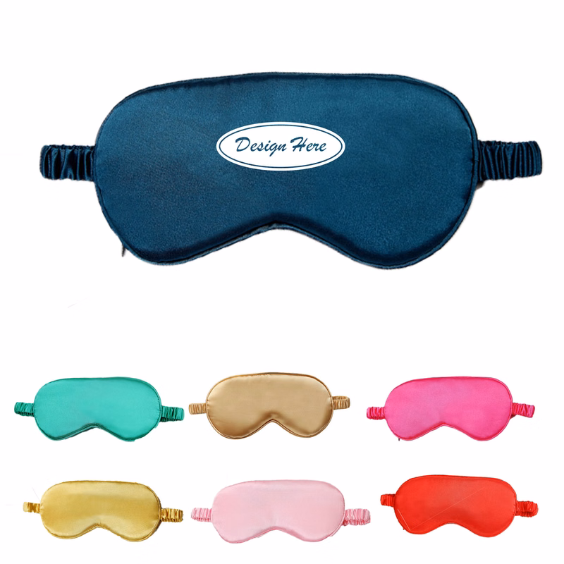 Ultra-Soft Imitation Silk Eye Mask for Restful Sleep & Travel