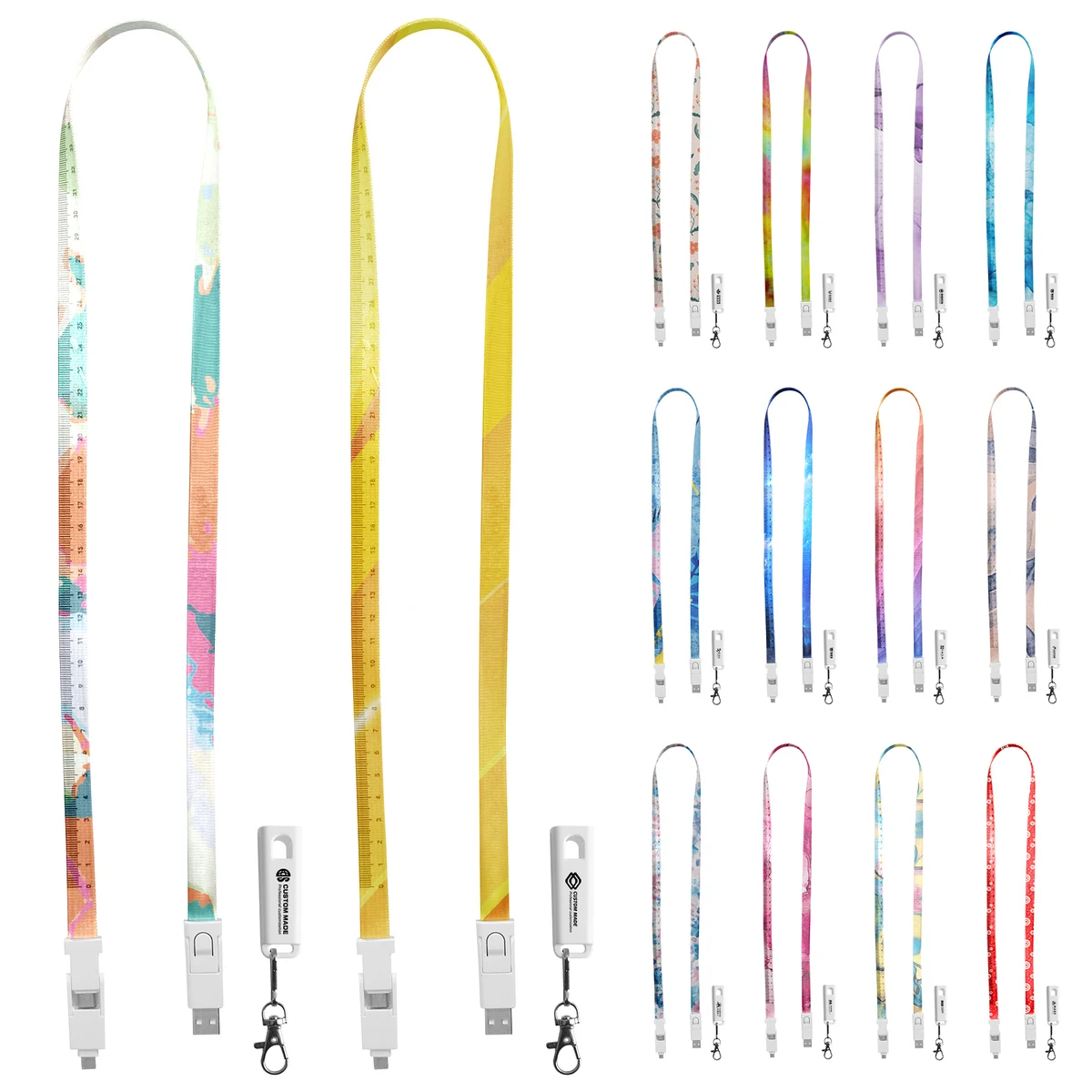 6-In-1 Lanyard USB Charging Cable 1