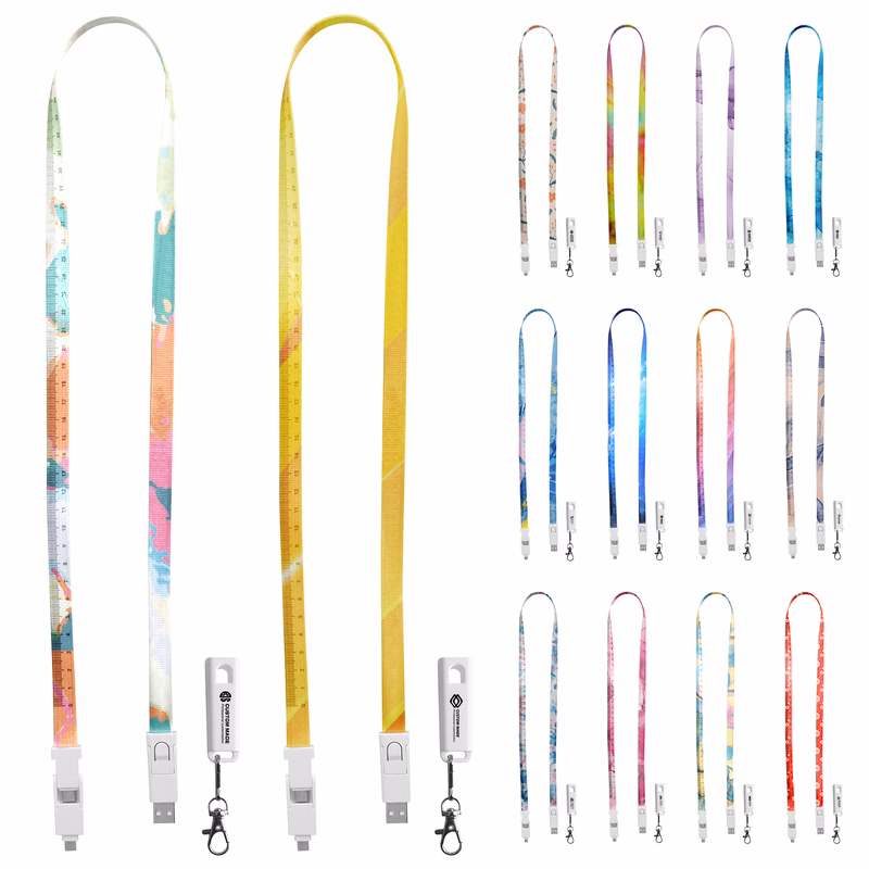 6-In-1 Lanyard USB Charging Cable