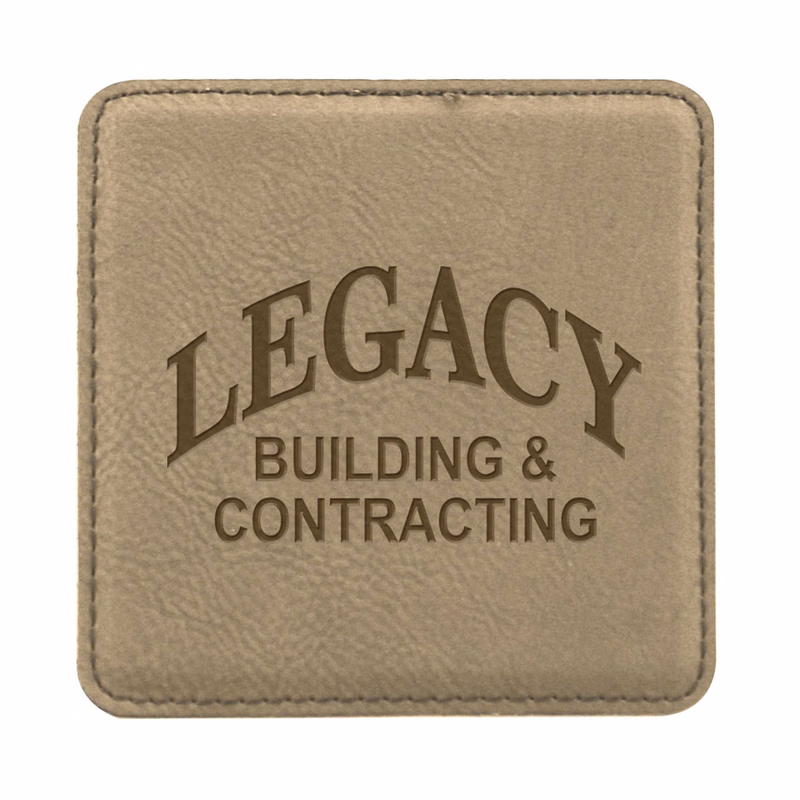 Leatherette Coaster