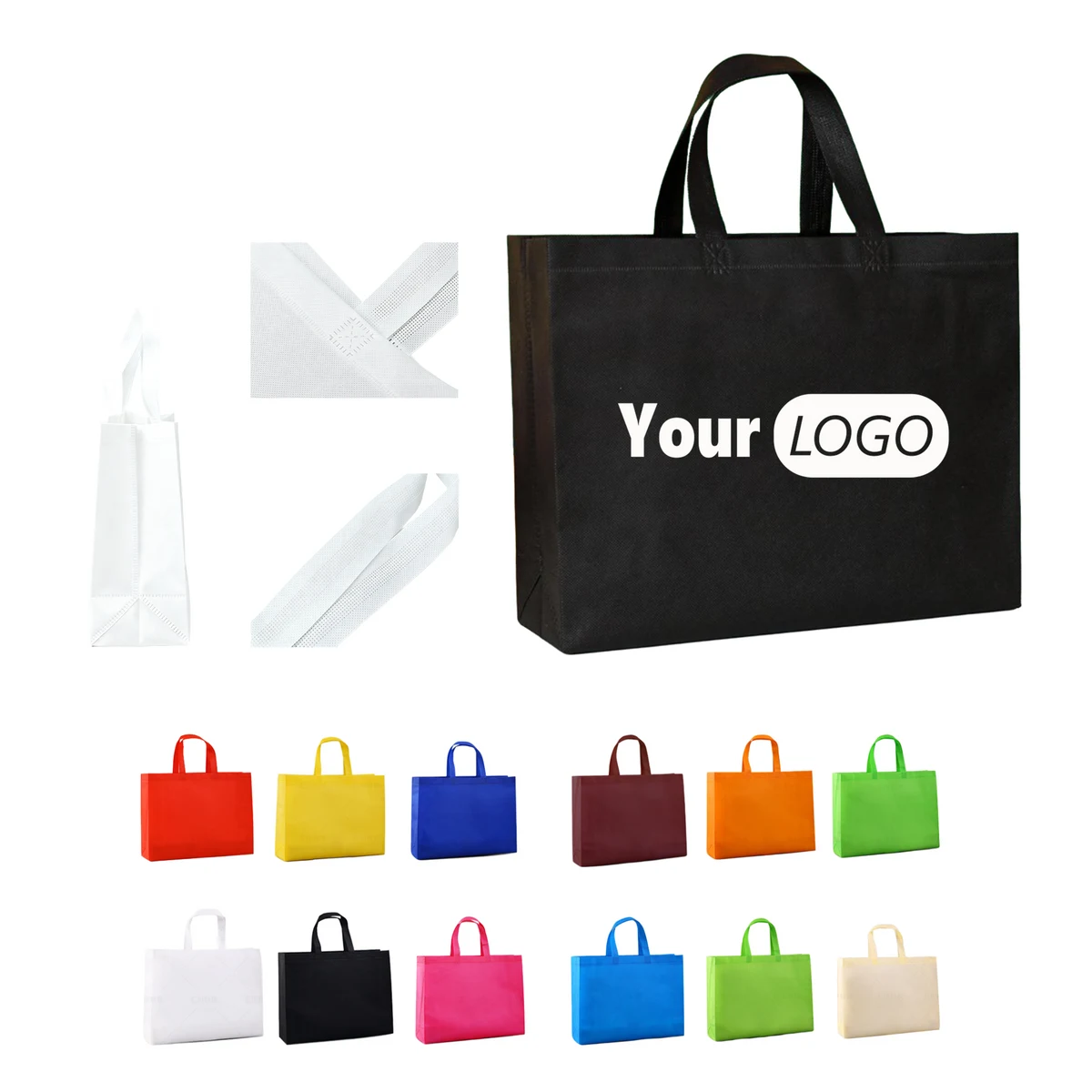13.8 Inch Non-Woven Eco Shopping Bag 1