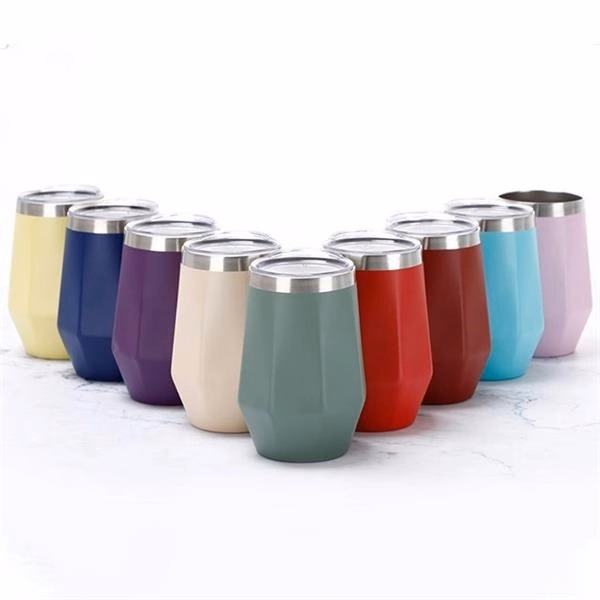 Stainless Steel Wine Tumbler - 12oz.