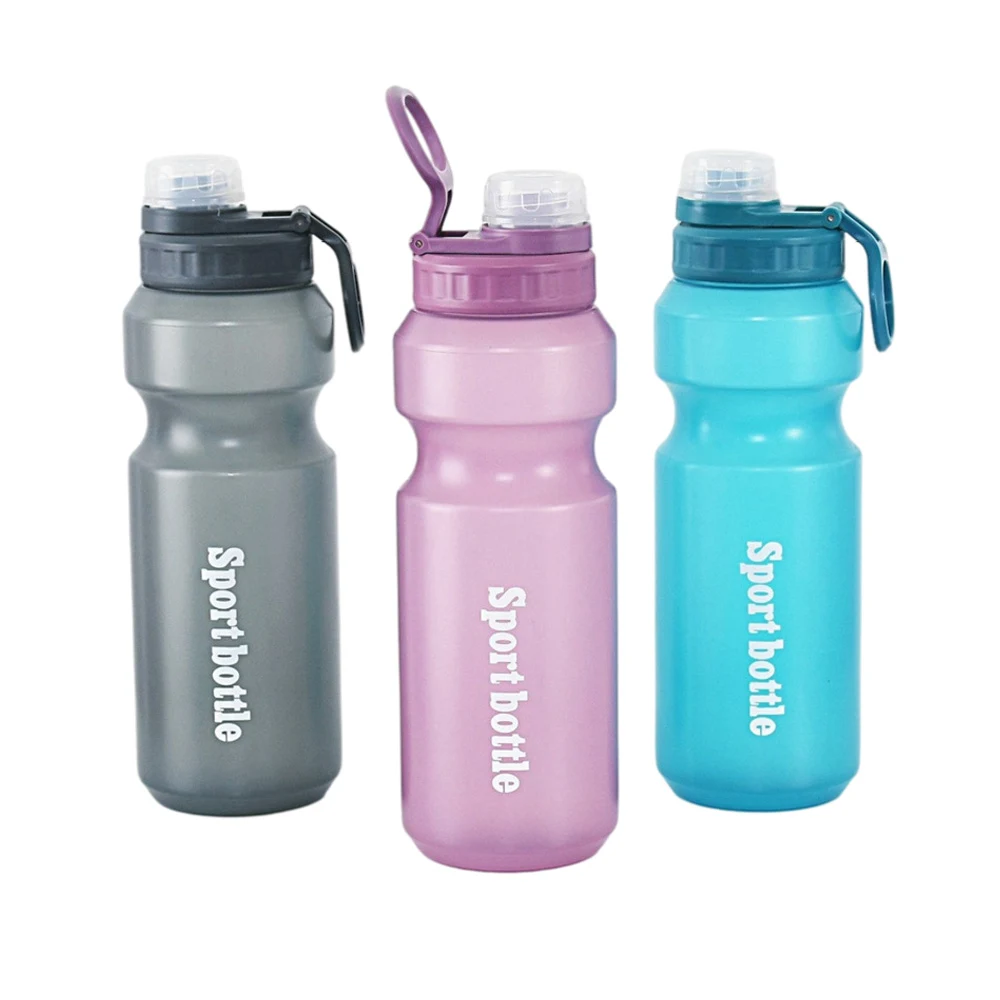 19Oz/ 25Oz Plastic Sports Water Bottle with Handle 1