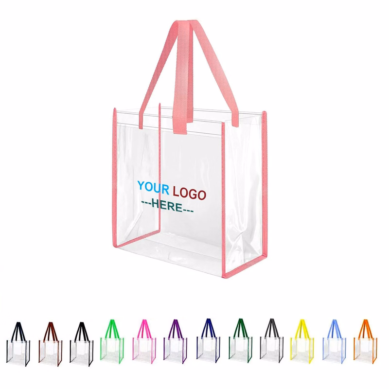 Transparent PVC Shoulder Handbag