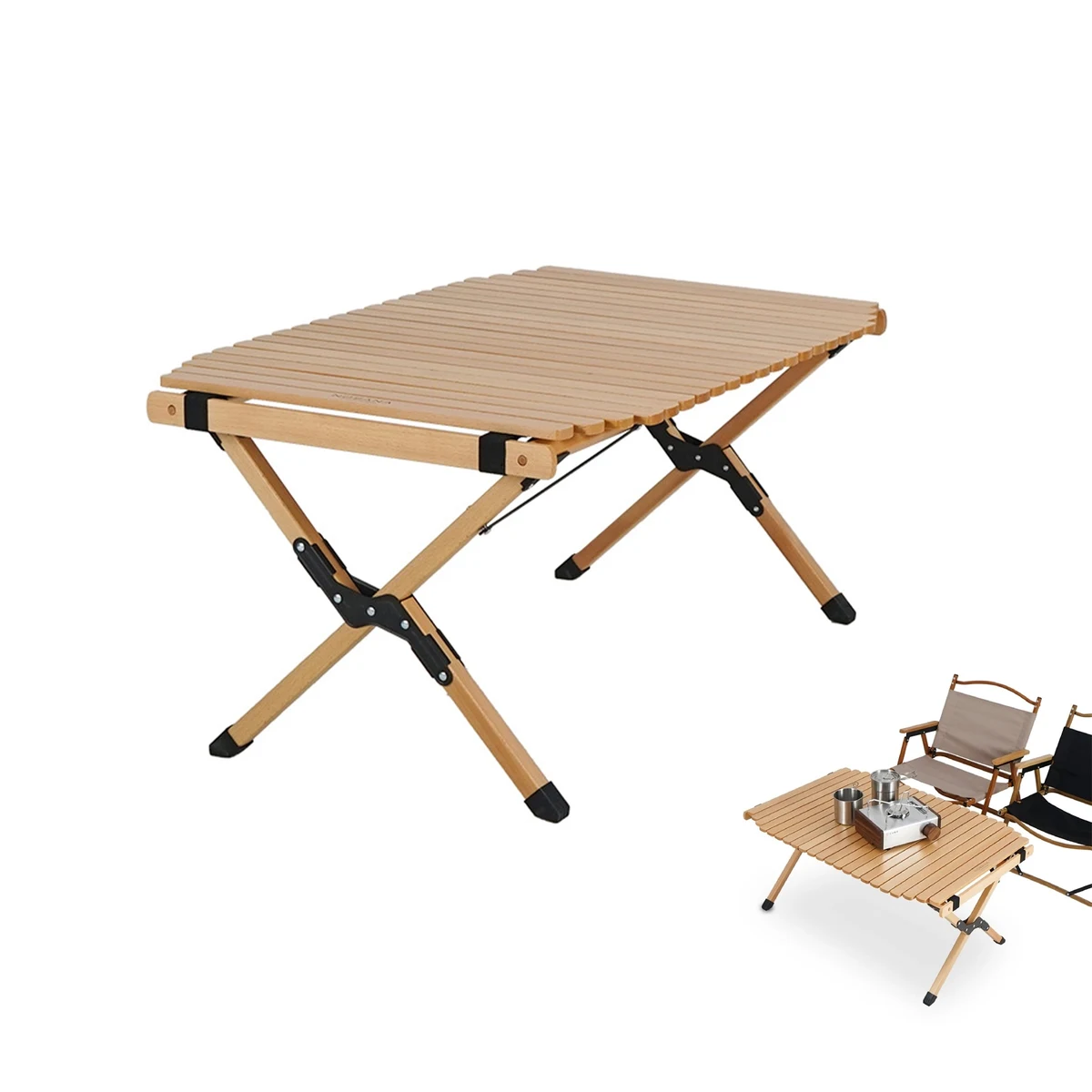 Bamboo Folding Table 1