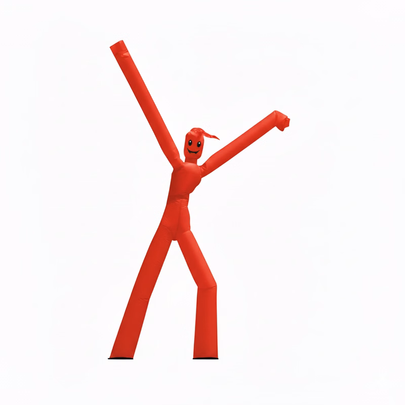 25'H Wacky Man™ Double-Leg Inflatable, Red (PMS 186)