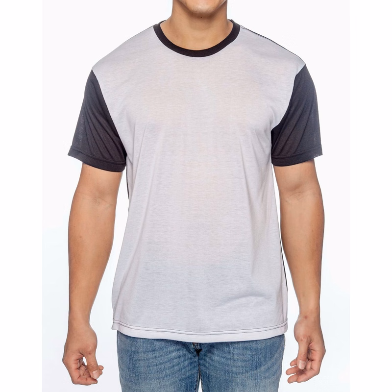 Unisex Sublimation Blackout Blank Short Sleeve T-shirt
