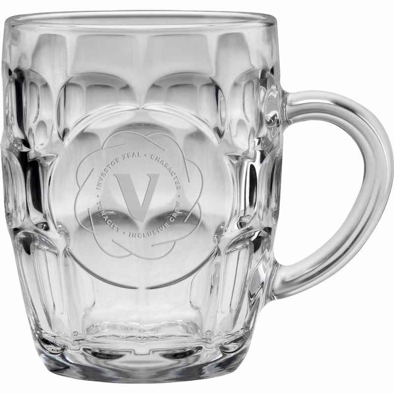 20 oz. Britannia Mug - Deep Etched